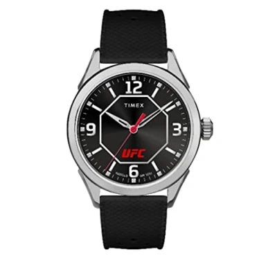 Image de Timex X UFC Athena Cadran Noir/Silicone Noir TW2V56100
