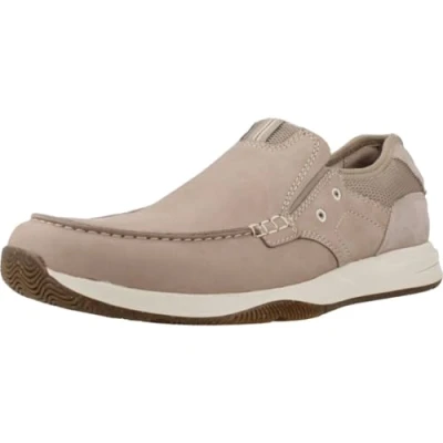 Image de Clarks Homme Sailview Step Semelle de Mocassin, Light Grey Nub, 43 EU