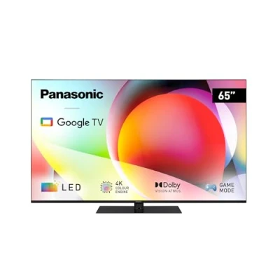 Image de Panasonic TN 65W70AEZ, Série W70 65 Pouces 4K Ultra HD LED Smart TV, 2024, Assistant Google, Chromecast, Dolby Vision &amp; Atmos, Mode Jeux, Bluetooth, pour Une expérience visuelle exceptionnelle