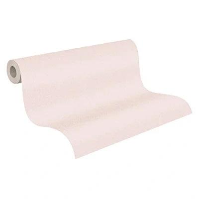Image de A.S. Création papier peint intissé New Elegance uni 10,05 m x 0,53 rose 375556 37555 6