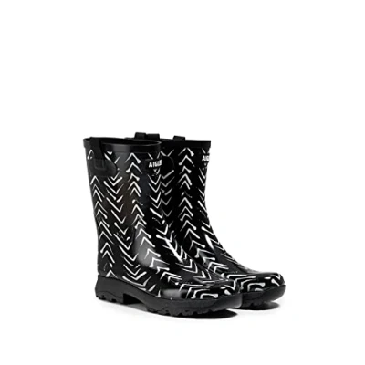 Image de Aigle ALYA Bottes en caoutchouc, Femme, Taille: 39, Chevron Caoutchouc naturel