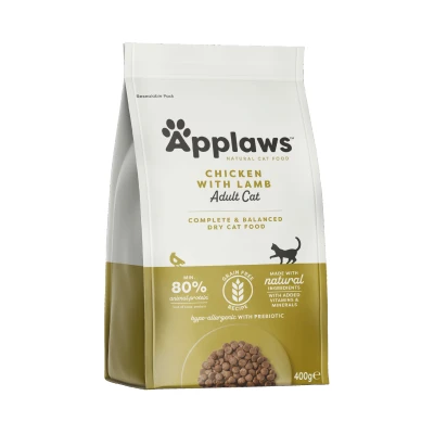 Image de 400 g Applaws Adult nourriture pour chats Poulet et Agneau