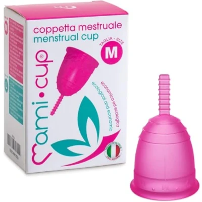 Image de Mamicup® la Cuope Menstruelle en Silicone de Qualité Médicale, Certifié par FDA, Meilleure Alternative aux Tampon (Rose, M)