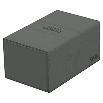 Image de Ultimate Guard UGD011241 Twin Flip`n`Tray 160+ XenoSkin Monocolor Gris Boîte à cartes