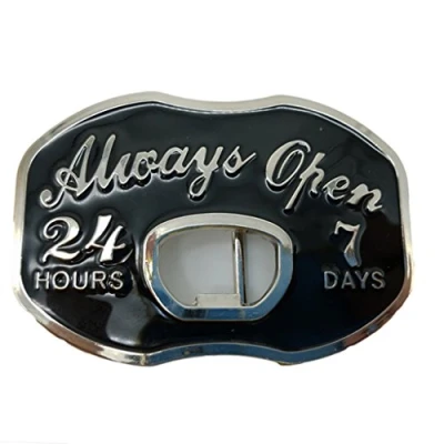 Image de YONE HOURS DAYS Open Beer Bottle Opener Belt Buckle Boucle de ceinture