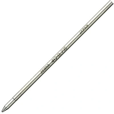 Image de Zebra Lot de 10 Recharges 4c pour stylo 0,7 mm Bleu