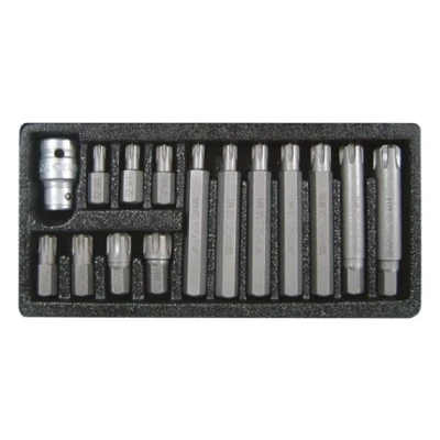 Image de YATO YT 0419 Coffret d&#039;embouts pour tournevis 15