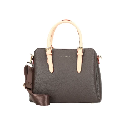 Image de Bugatti Ella sac à main pour femme, bowling de taille moyenne en similicuir, marron