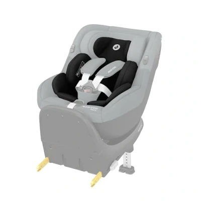 Image de Maxi Cosi Pearl S Coussin réducteur pour nouveau né, Accessoire siège auto 0 3mois, 40 60cm, né lavable, Tissus EcoCare, Authentic Black