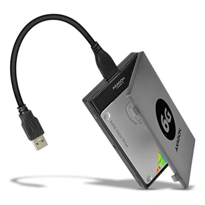 Image de AXAGON ECO Boîtier Externe USB 3.0 pour Disque Dur SATA I/II/III 6G UASP, SSD, HDD ADSA 1S6