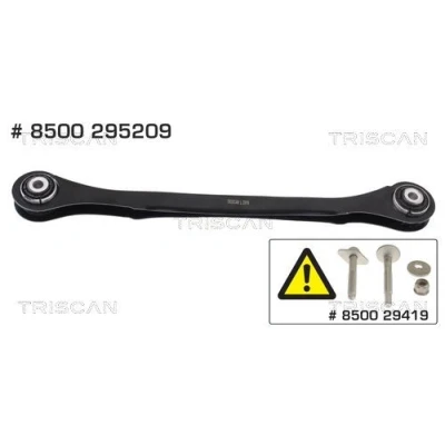 Image de TRISCAN 8500 295209 Bras de suspension avec support en caoutchouc barre oscillant transversal AUDI: A4 B9 Avant, A5 Coupe, Berline