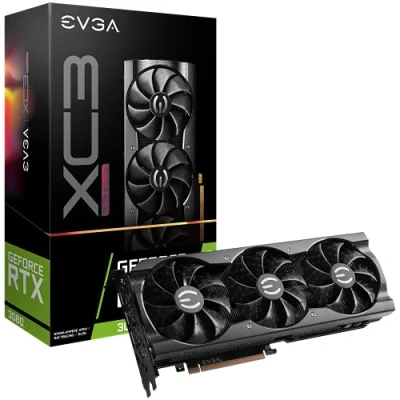 Image de EVGA GeForce RTX 3080 XC3 ULTRA GAMING, 10G P5 3885 KL, 10GB GDDR6X, iCX3 Cooling, ARGB LED, Metal Backplate, LHR