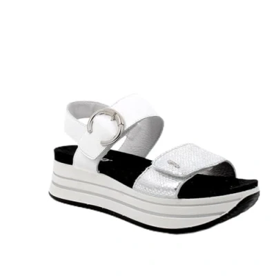 Image de imac spa Femme D.skay Sandale cale, Argent Blanc, 41 EU