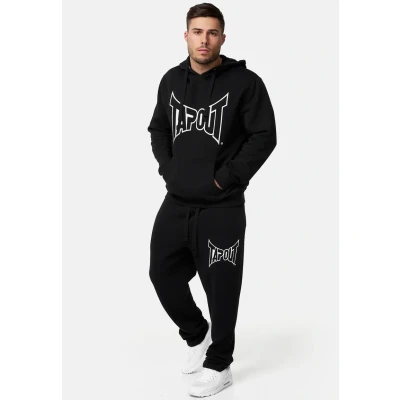 Image de Tapout Normale Passform Lifestyle Basic Tshirt imprimé, Homme, Taille: Medium, Black white