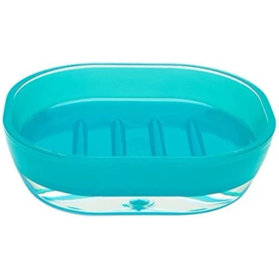 Image de Excelsa EX46926 Porte Savon Polystyrol Bleu 22,5 x 15,5 6 cm