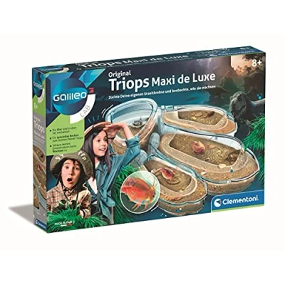 Image de Clementoni Galileo Lab 59246 Triops Maxi de Luxe pour élever et Observer des écrevisses préhistoriques, idéal comme Cadeau, Jouet Enfants à partir 8 Ans, Nouveau modèle 2021