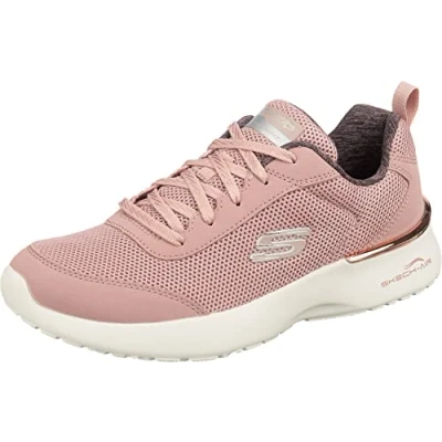 Image de Skechers Femme air Dynamight Fast Brak Baskets, Violet (Mauve Mesh/Off White Trim Mve), 38 EU
