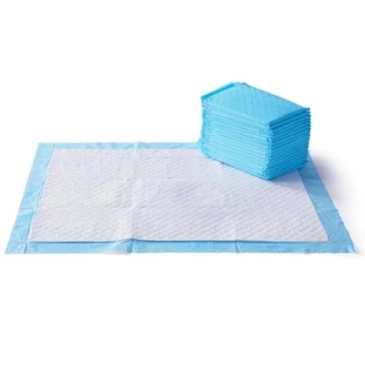Image de Amazon Basics Lot de 25 Protections très résistantes pour déjections Canines, Anti Fuite, Surface à séchage Rapide, Taille XL, Chiens et Chiots, Bleu