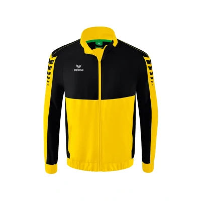 Image de Erima Unisex Six Wings presentation jacket, jaune/noir, S
