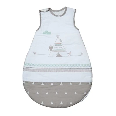 Image de roba Gigoteuse Bébé Ourson Indibär 70 cm Toutes Saisons Sac de Couchage Unisex Coton Respirant
