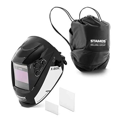 Image de Stamos Welding Group X Basic Masque de Soudure Champ Vision en Couleur Casque Automatique ventilé