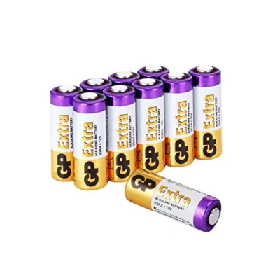 Image de GP Lot de 10 Piles alcalines 23 A 12 V (A23, 23AE, MN21, V23GA)