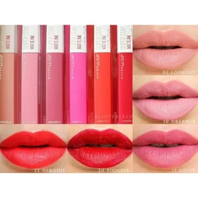 Image de Maybelline New York Rouge À LÈVRES Superstay Matte INK à lèvres liquide, Femme, Taille: 5 ml, Shot caller
