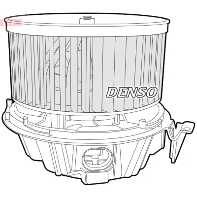 Image de DENSO DEA37001 Pulseur d&#039;Air pour véhicules avec direction à gauche DACIA: Logan I MCV, Sandero I, Duster SUV