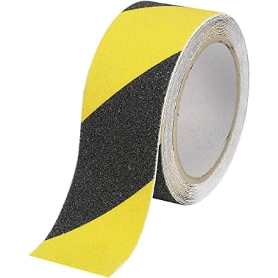 Image de Bande antidérapante TOOLCRAFT ANST255M YB 1564011 noir, jaune (L x l) 5 m 25 mm 1 pc(s)