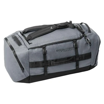 Image de Eagle Creek Cargo Hauler Wheeled Duffel Sac de Voyage Super léger avec Volume 110 à 130 l roulettes Résistant l&#039;abrasion et l&#039;eau, Charcoal, 90 L,