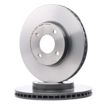 Image de BREMBO COATED DISC LINE 09.C543.11 Disque de frein 260 22 4 ventilé l&#039;intérieur revêtu NISSAN: Micra 4, Note II 5 portes, IV 3/5 portes