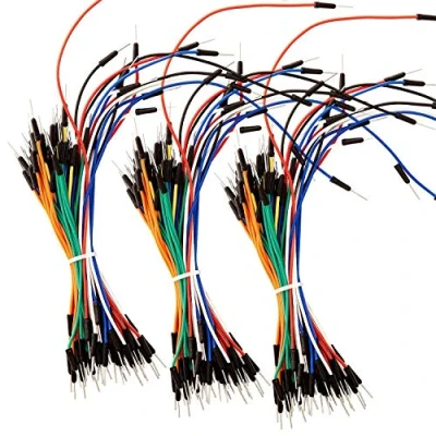 Image de AZDelivery 3 x Jumper Wire Set 65pcs Cavalier Câble pour Plaque à Pain Compatible avec Arduino et Raspberry Pi