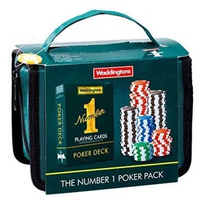 Image de Waddingtons 031196 Poker Numéro 1 Sac de Voyage Vert