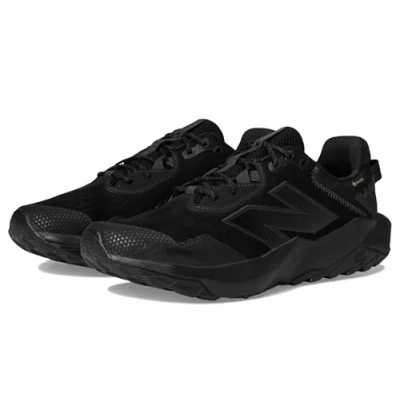 Image de New Balance Men&#039;s Dynasoft Nitrel V6 Gore tex Trail Running Shoe, Black/Black/Phantom, 8.5