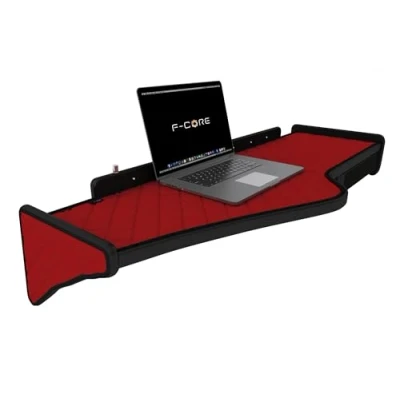 Image de F CORE Tablettes Tableau de Bord Camion compatibilité pour Scania R 01.05 12.10 Double avec tiroir Panneau LED Rouge