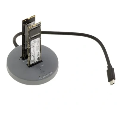 Image de Dock pour 2 SSD M2 NVMe Liaison USB3.2 Gen2 10GB, fonction clonage