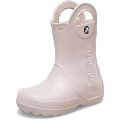 Image de Crocs Handle IT RAIN Bottes en caoutchouc pour enfants, Taille: 28/29, Quartz Matière synthétique