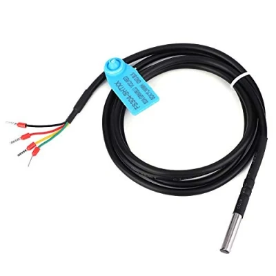 Image de Sharainn Sonde de capteur, Interface I2C Température et humidité du Sol Testeur d&#039;humidité Mètre Surveillance capteur étanche numérique(SHT31)
