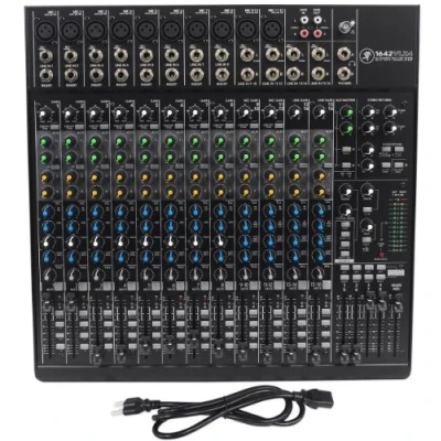 Image de Mackie 1642 vlz4 Mélangeur DJ Mixer pour ( 82 DB, 10 100 Hz, 22 Ω, 50 W, 42,5 cm)