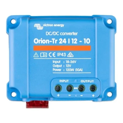 Image de Victron Energy Orion TR Convertisseur IP43 24/12 Volt 10 amp 120 Watt DC/DC Non isolé, au détail