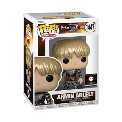 Image de Funko Pop! Attack on Titan 1447 Armin Arlelt Metallic Special Edition