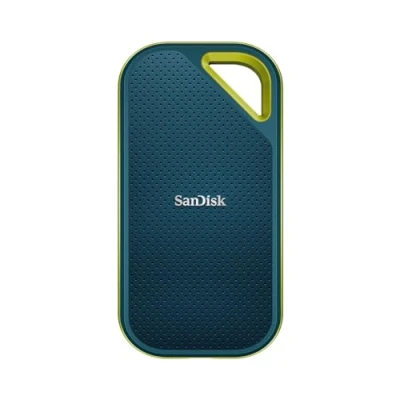 Image de SanDisk Extreme Pro Disque SSD Portable 1 to (Jusqu’à 2 000 Mo/s en Lecture/écriture, chiffrement matériel AES 256 Bits, Protection Contre des Chutes de 3 mètres) Monterey