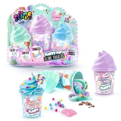 Image de Canal Toys 3 Pack So DIY Slime Fluffy de shakers SSC 101, Solide, Multicolore, Petit