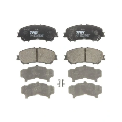 Image de TRW GDB3631 Jeu de plaquettes frein préparé pour indicateur d&#039;usure avec accessoires NISSAN: Qashqai 2, X Trail
