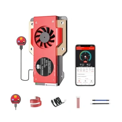 Image de DALY Smart BMS 4S 24S 40A à 500A avec Module WiFi et Carte de Protection Communication Can 485 pour Pack Batteries au Lithium LifePO4(LifePO4 15S 48V, 250A)