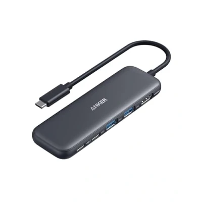 Image de Anker hub USB C, C 332 (5 en 1) avec écran HDMI 4K, Port de données 5 Gbit/s et 2 Ports A pour MacBook Pro, Air, Dell XPS, Lenovo Thinkpad, Ordinateurs Portables HP Plus Encore