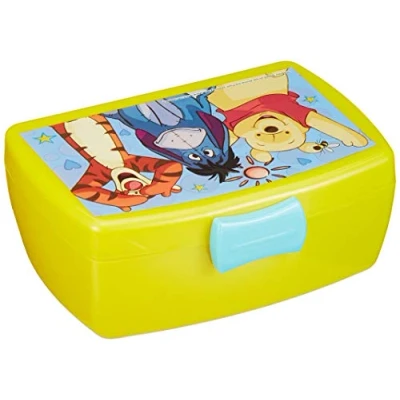 Image de P : OS 68931 Boîte à pain Disney Winnie The Pooh Jaune 16 x 12 6,5 cm