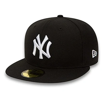 Image de New Era York Yankees Cap 59Fifty Basecap Baseball Fitted Kappe MLB Schwarz 7 1/2 60cm (XL)