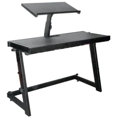 Image de Ibiza DS20 Support professionnel pour DJ réglable Housse de transport incluse Noir