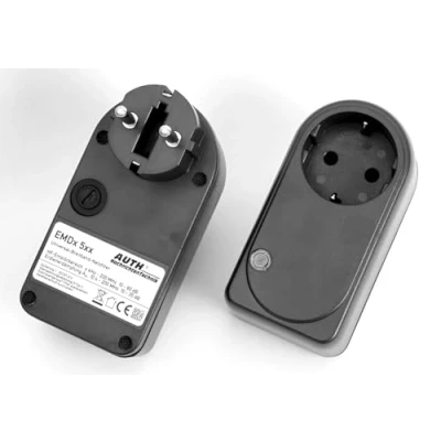 Image de AUTH Filtre d&#039;alimentation universel large bande avec fiche intermédiaire (6 A, 10 kHz 200 MHz protection contre les surtensions (SPD))
